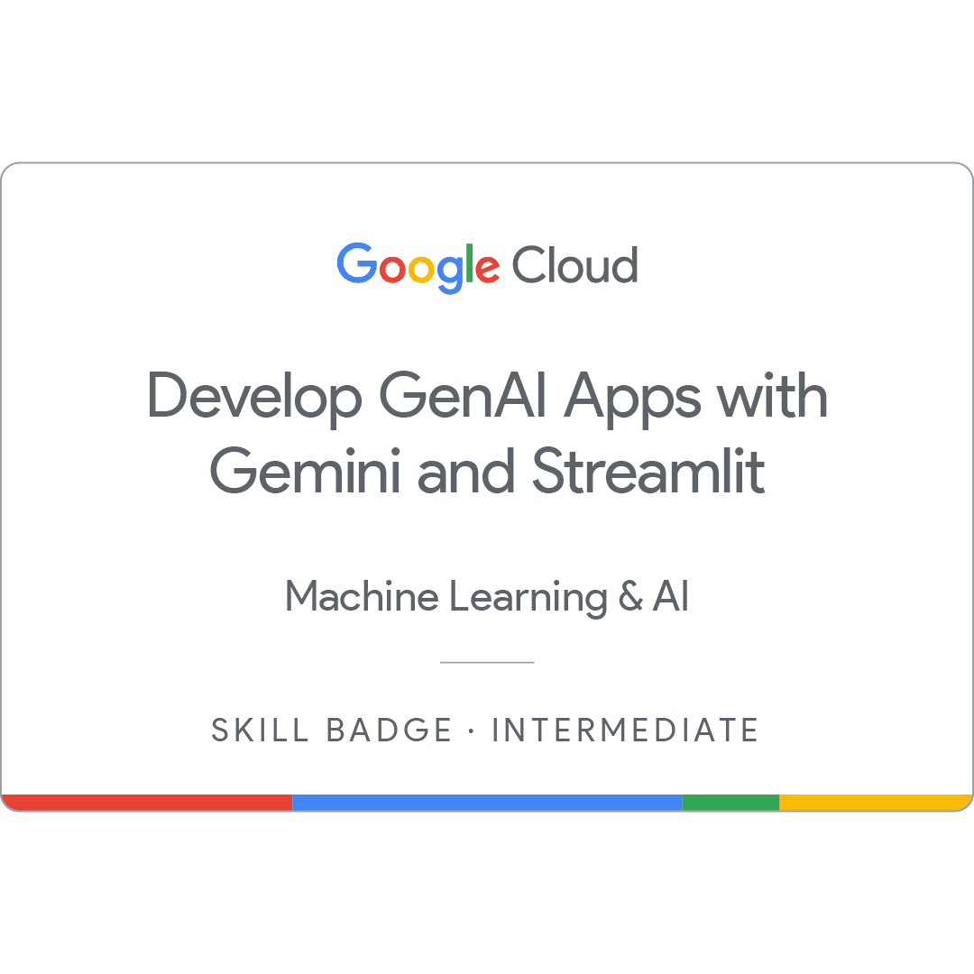 Develop GenAI Apps with Gemini and Streamlit