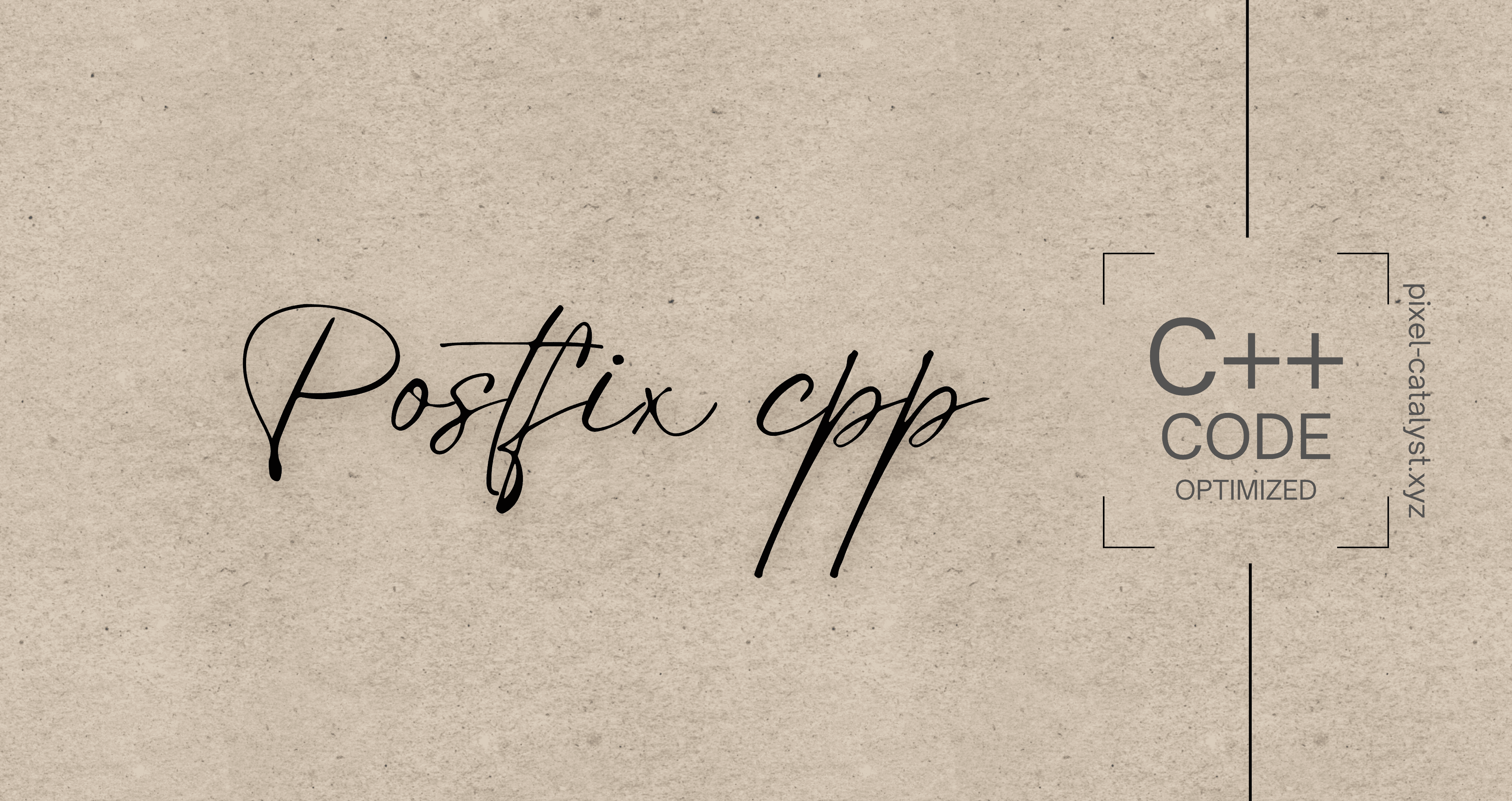 Postfix.cpp